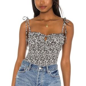 Free People Bardot Bodysuit Size Large